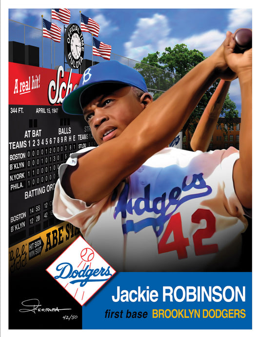 Jackie Robinson - MLB Debut April 15, 1947