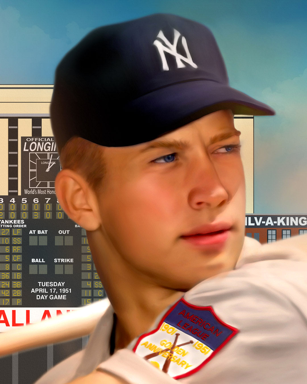 Mickey Mantle MLB Debut (1951)