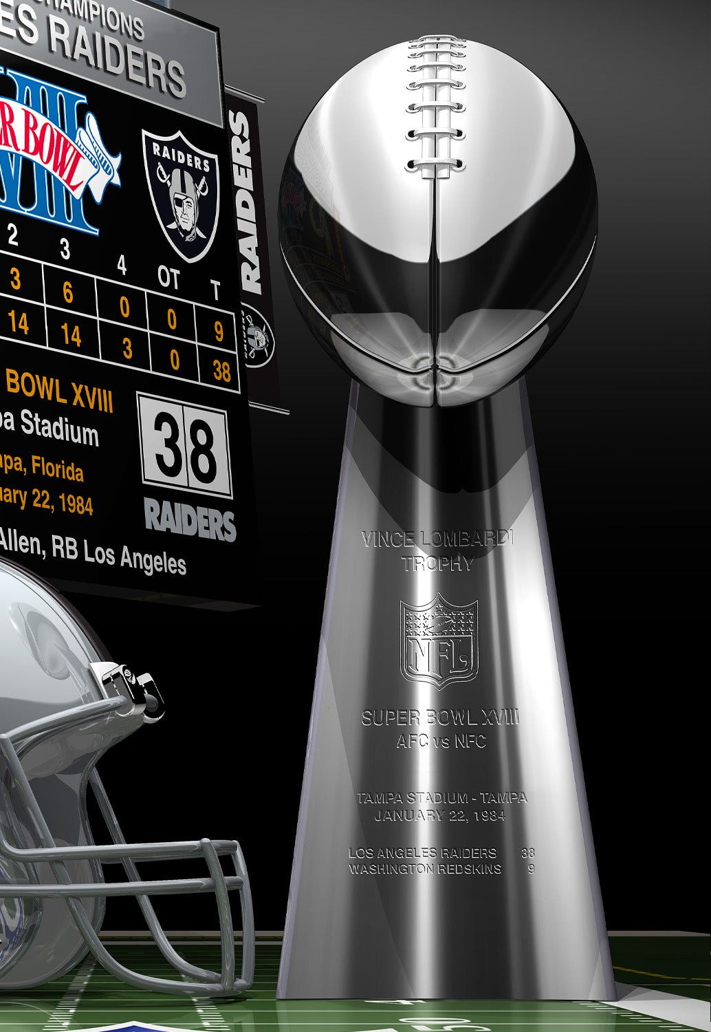 Los Angeles Raiders, Super Bowl XVIII Champions