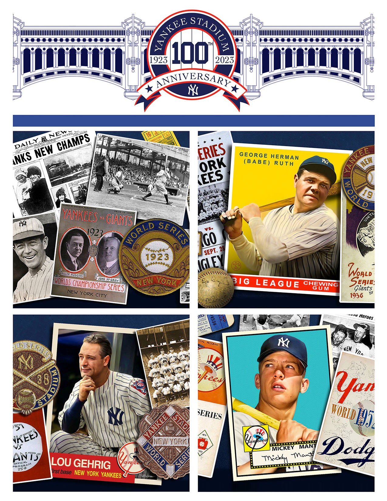 New York Yankees Championships Poster