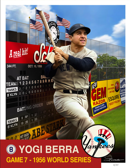Yogi Berra's Legendary Game 7 Performance - 1956 World Series