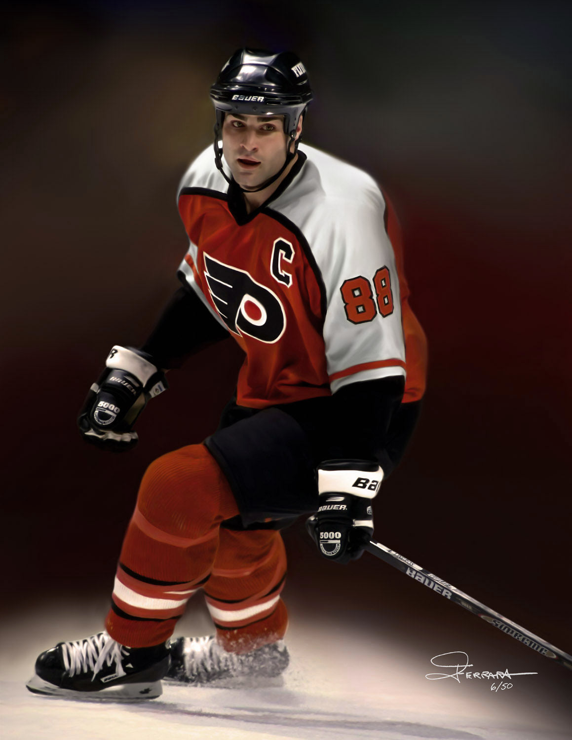Eric Lindros through the years