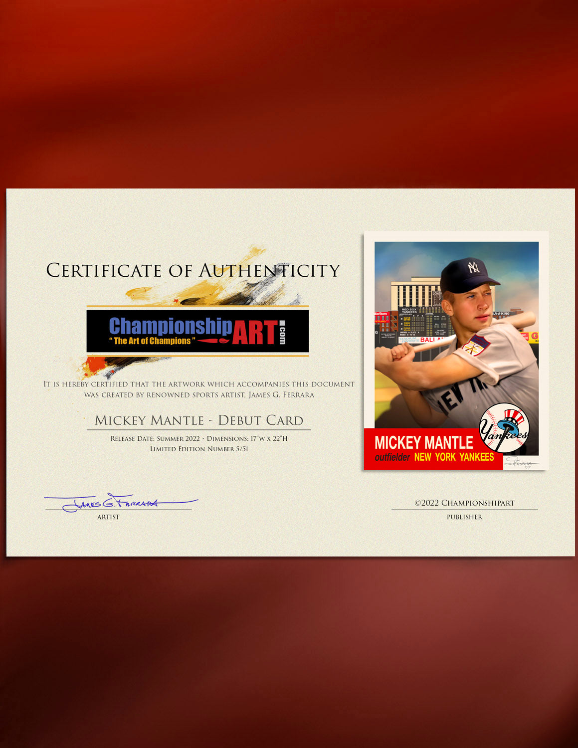 Mickey Mantle MLB Debut (1951)