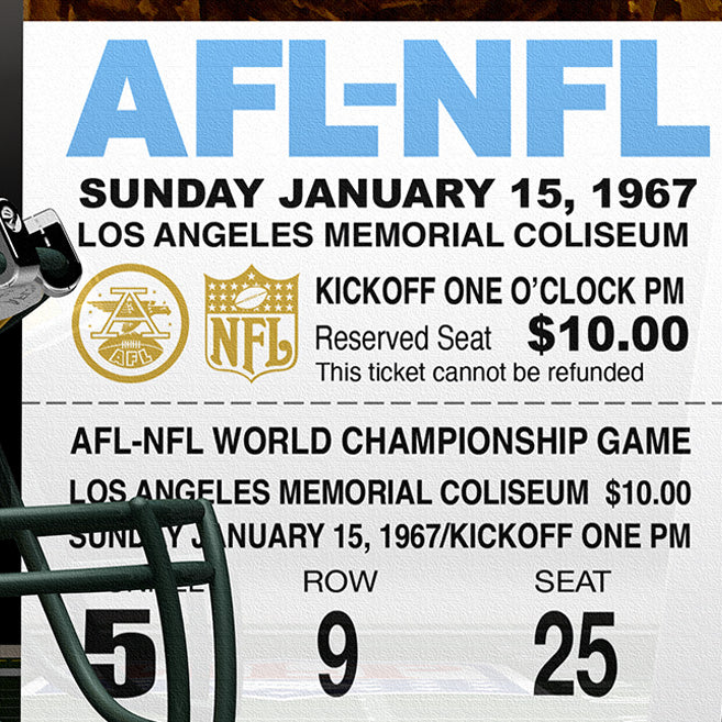Super Bowl I - The First AFL-NFL World Championship Game