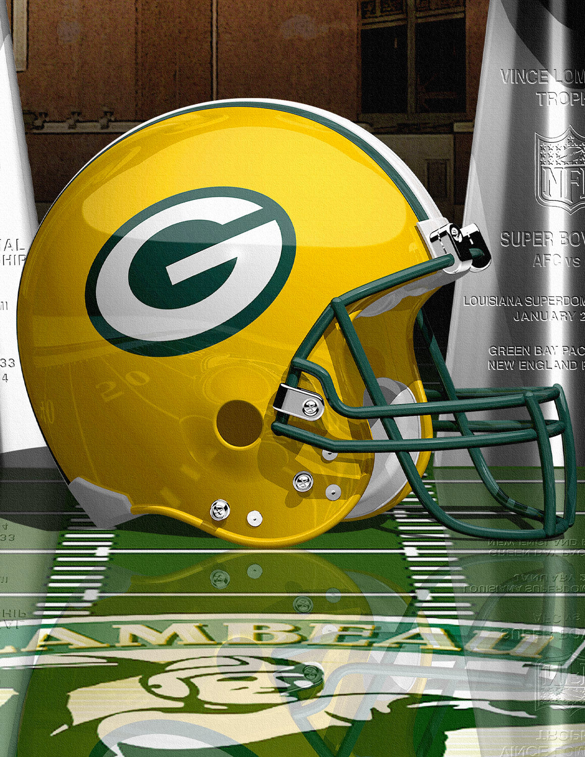 Green Bay Packers  4-Time Super Bowl Champions