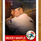 Mickey Mantle - New York Yankees 5"x 7" Baseball Card Art