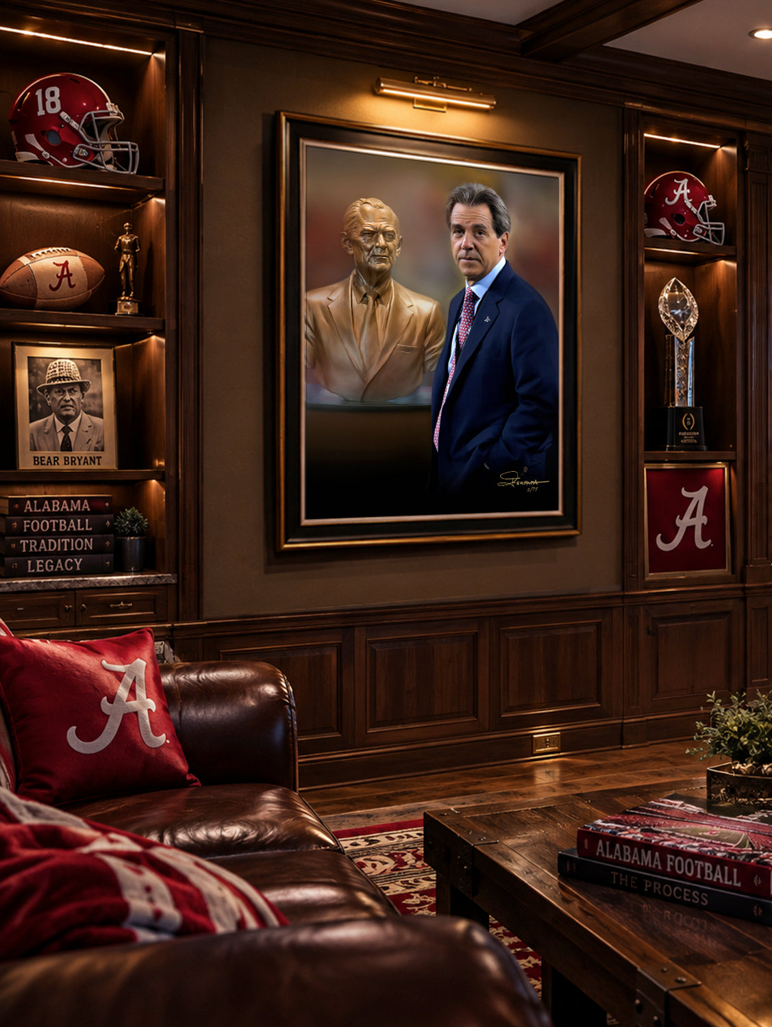 Nick Saban/Bear Bryant - Alabama