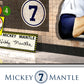 Mickey Mantle #7 - NYC Subway Art