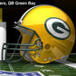 Packers Super Bowl XLV Champions - Dueling Helmets