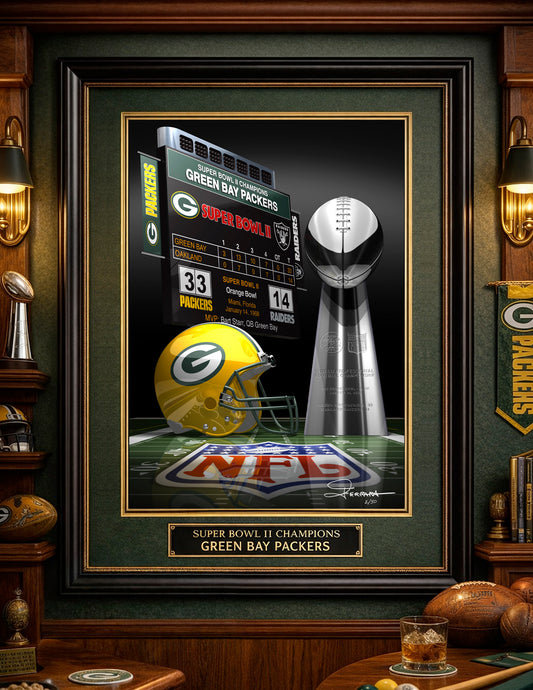 Green Bay Packers, Super Bowl II Lombardi Trophy