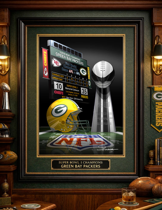 Green Bay Packers, Super Bowl I Lombardi Trophy