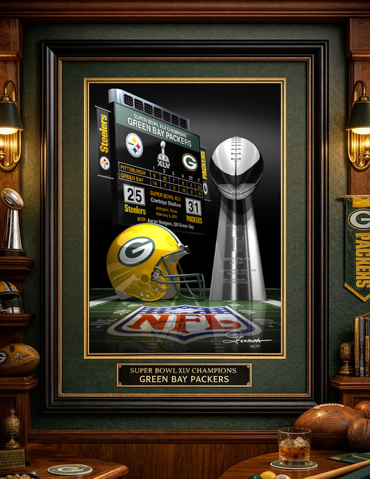 Green Bay Packers, Super Bowl XLV Lombardi Trophy