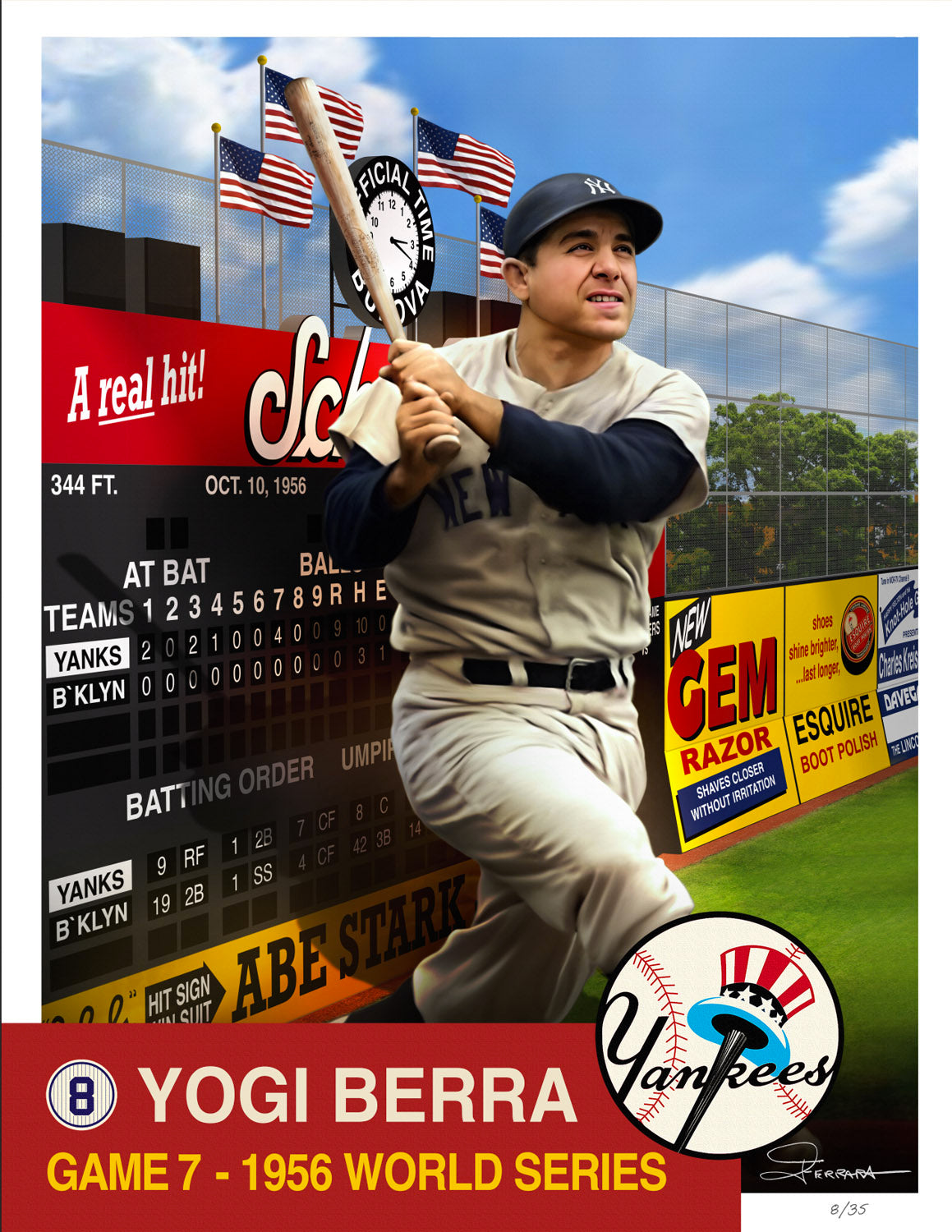 Yogi Berra's Legendary Game 7 Performance - 1956 World Series